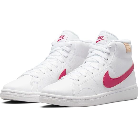 Nike Shoes - Nike Women's Court Royale 2 Mid White Rush Pink White Onyx Size 9.5 - Brand New